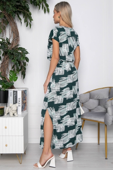 Платье Мэри (зеленое) П10471