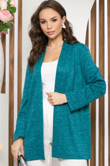 Жакет "Грета" (бирюза) Б5174