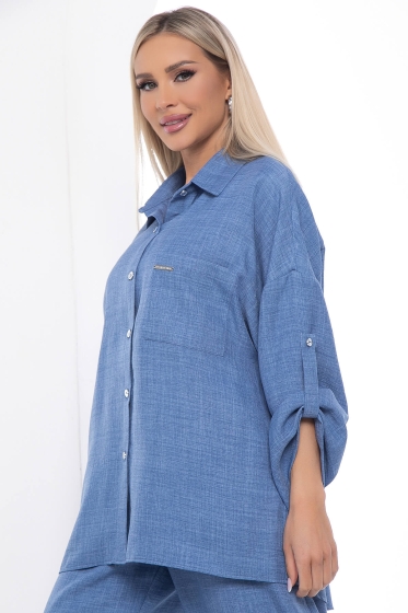 Костюм Лиссабон (синий) К10316