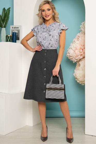 Юбка "Фаина" (грей) Ю3443