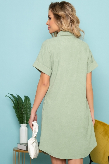 Платье "Никки" (весенняя зелень) П3454