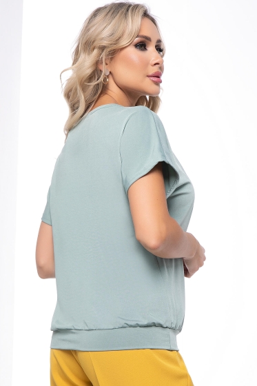 Блуза "Юнона" (фисташка) Б7636