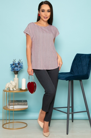 Костюм "Марита" (зигзаг, синий) К3720