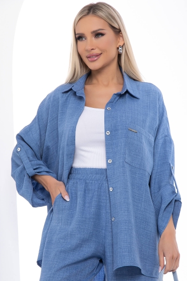 Костюм Лиссабон (синий) К10316