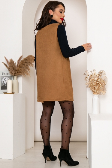 Сарафан "Твоё решение" (кэмел) П4372