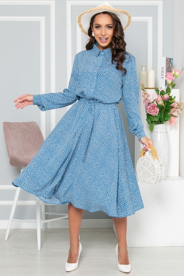 Платье "Джасинта" (блю) П4502