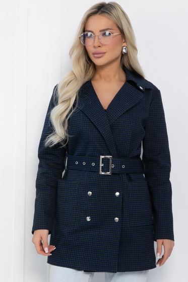 Жакет Абигейл (зелено-синий) Б12725-44