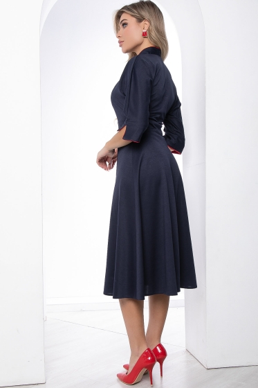Платье "Леди Удача" (синее) П8819