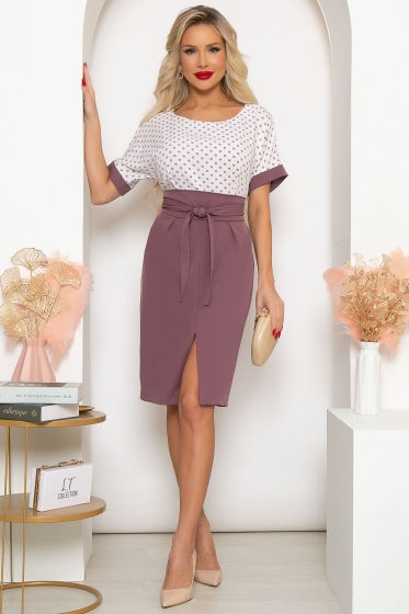 Платье "Неотразимая" (горох) П4146