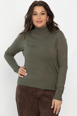 Водолазка Осенняя история (хаки) Б14547-20М