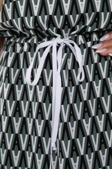 Платье "Мэри" (грин) П10076