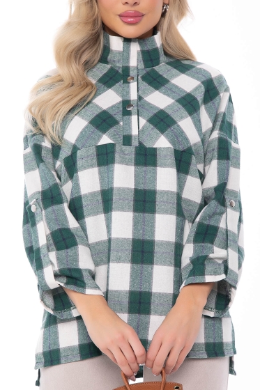 Рубашка "Капитолина" (грин) Б9007