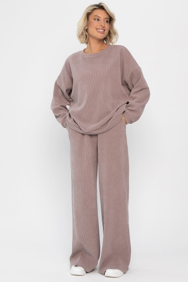 Костюм трикотажный Августа ХИТ (пыльная роза) К14346-5М