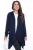 Кардиган с капюшоном (синий) Б2744 Кардиган с капюшоном (синий) Б2744