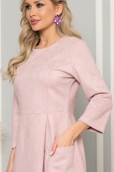 Платье "Верный выбор" (пыльная роза) П4931