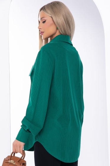 Рубашка "Дыхание весны" (яркая зелень) Б8229