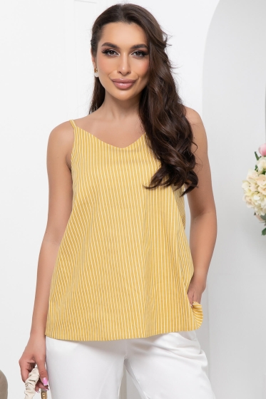 Топ "Лотта" (горчица) Б5975
