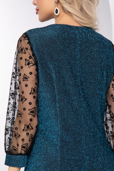 Платье "Лили" (бирюза) НЬЮ П8089