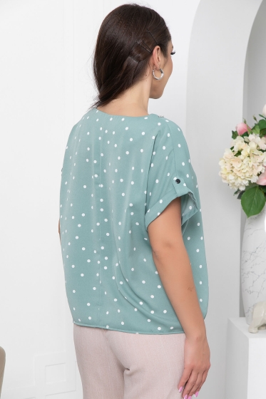 Блуза "Ханна" (мята) Б6703