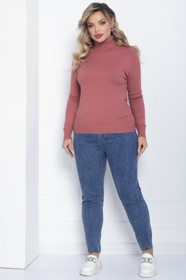 Водолазка "Зимняя история" (терракотовая) Б12083