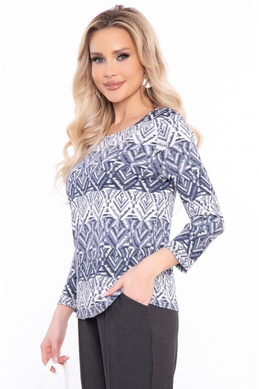 Блуза "Снежная сказка" Б2977