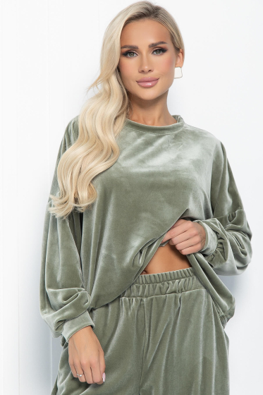 Костюм Маринетт (оливковый) К13008-5М