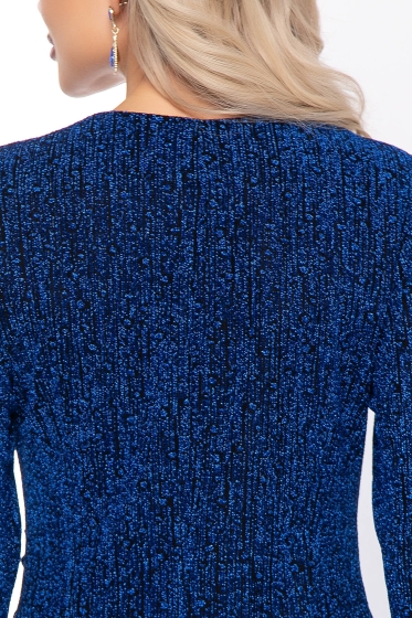 Платье "Прекрасная леди" (электрик) П7832