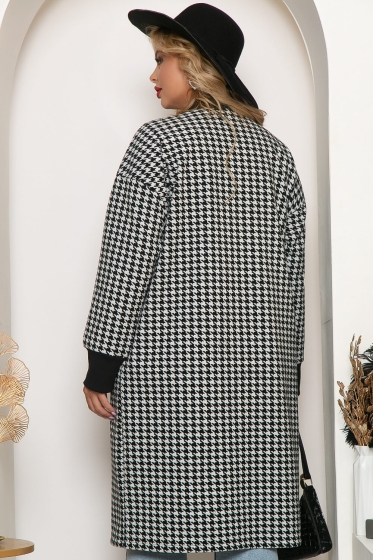 Кардиган "Дафния" (large print) Б4190