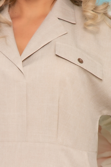 Платье "Эвелина" (беж) П3664