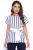 Блуза "Красотка" (серая полоска) Б2788 Блуза "Красотка" (серая полоска) Б2788