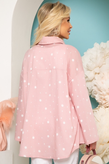 Рубашка "Бриана" (пудра) Б3864