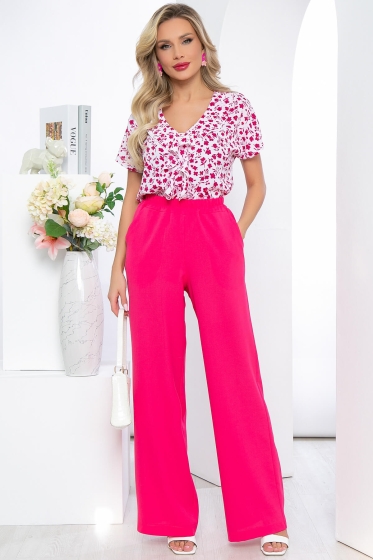 Брюки "Летящей походкой" (фуксия) Б5399