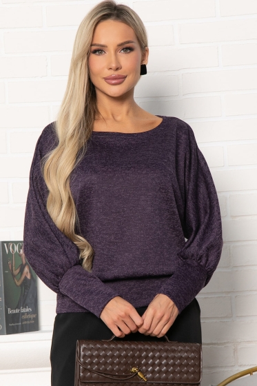 Блуза Гостья из будущего НЬЮ (сливовая) Б14922-19М