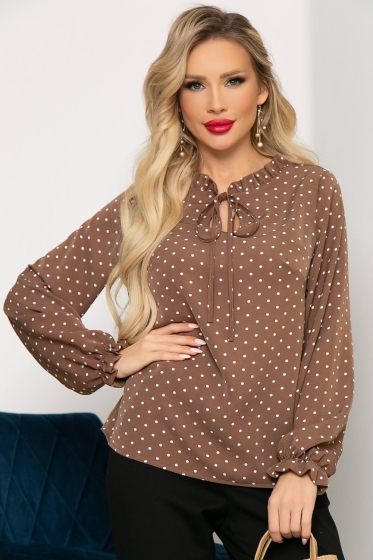 Блуза "Лоретта" (капучино) Б4465