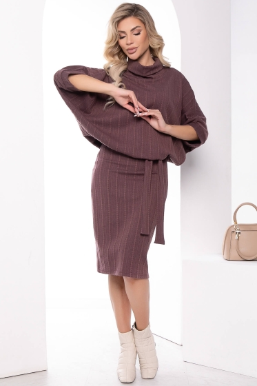 Платье "Антония" (ягодное) П7974