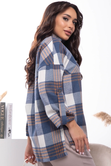 Рубашка "Капитолина" (джинс) Б7518