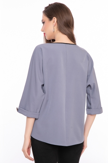 Блуза "Тринити" (грей) ХИТ Б3003