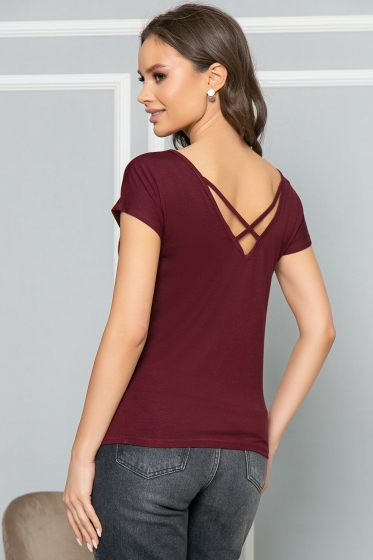Футболка (бордо) Б5107