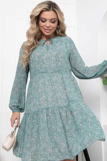 Платье "Парадиз" (олива) П5364