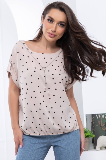 Блуза "Ханна" (беж) Б6080