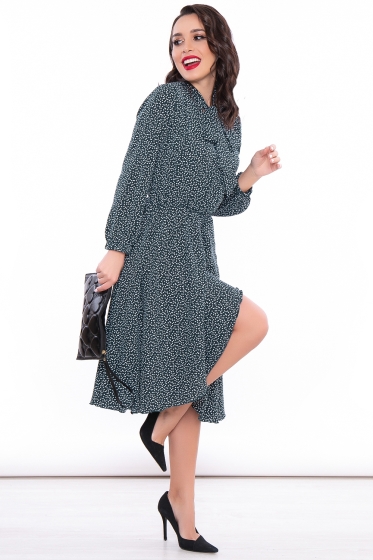 Платье "Мисс Настроение" (грин) П3221