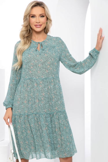 Платье "Парадиз" (олива) П5364