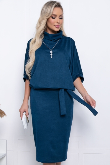 Платье "Антония" П7208 (синий)