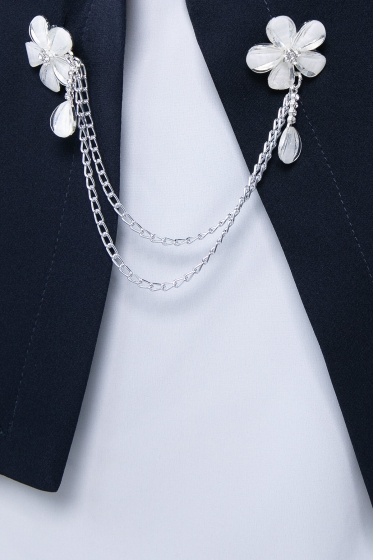 Костюм Стефания (темно-синий) К10904