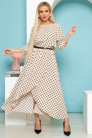 Платье "Танго вдвоём" (горох) П3897
