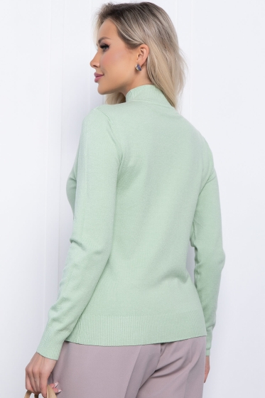 Водолазка "Осенняя история" Б7235 (фисташка)