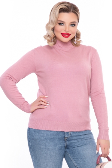 Водолазка "Весенняя история" (розовый лепесток) Б3202