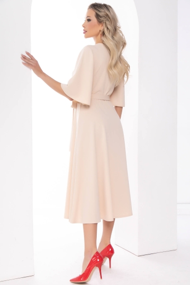 Платье "Ирина" (молочное) П8009