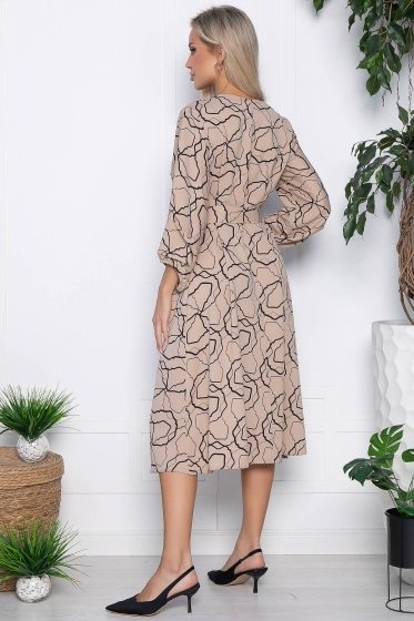 Платье Аглая (бежевое) П10730