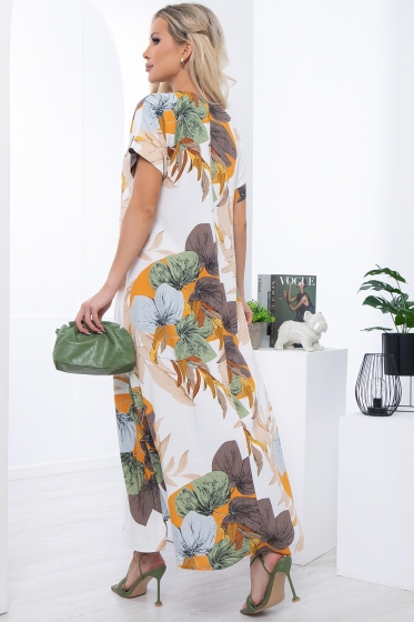 Платье "Вдохновляй!" (вайт) П6061